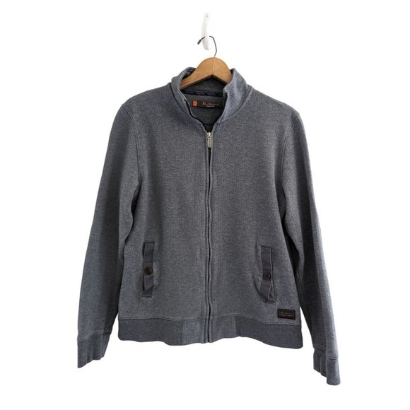 Ben Sherman Other - Ben Sherman Zip Up Mock Neck Sweater Jacket Men's Size M